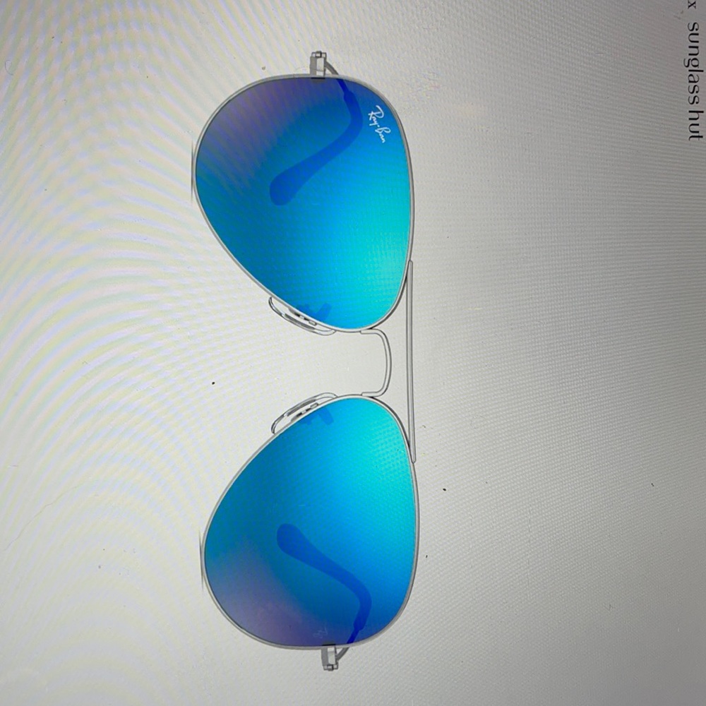 Custom ordered large aviator style sunglasses